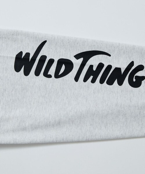 WILD THINGS（ワイルドシングス）の「【送料無料】限定展開 WILD THINGS×FREAK'S STORE/ワイルドシングス 別注 ビッグシルエット 袖プリント ロングスリーブTシャツ/ロンT【予約商品】（その他・メンズ・ホワイト/グレー/ブラック/ベージュ・S）」の5枚目の写真