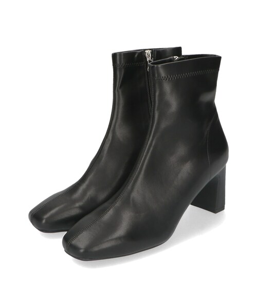 プレートヒールストレッチブーツ/31405