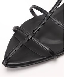 新品＊LE TALONルタロン ポインテッドダブルTストラップサンダルS 追加》ポインテッドダブルTストラップサンダル | ルタロン(LE