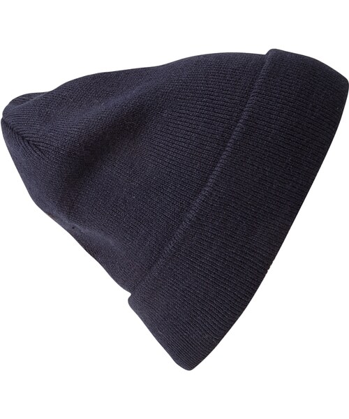 FOREVER 21（フォーエバー トゥエンティーワン）の「FOREVER 21+ Classic Knit Beanie（帽子・レディース・Cream/Navy・One size）」の5枚目の写真