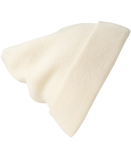 FOREVER 21（フォーエバー トゥエンティーワン）の「FOREVER 21+ Classic Knit Beanie（帽子・レディース・Cream/Navy・One size）」の2枚目の写真