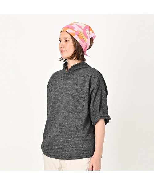 45R（フォーティファイブアール）の「でこぼこ天竺の908アウターT  