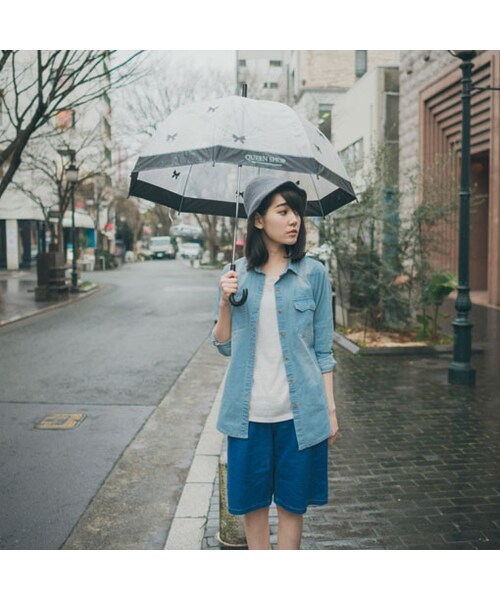 QUEEN SHOP（クイーンショップ）の「隨性感牛仔五分褲 S/M（パンツ・レディース・F・S/M）」の2枚目の写真