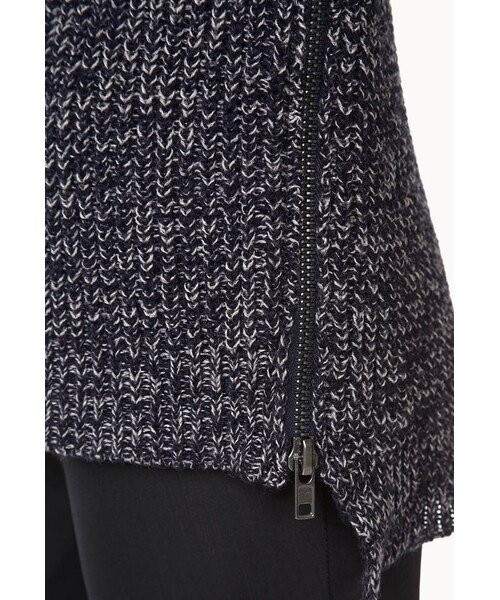 FOREVER 21（フォーエバー トゥエンティーワン）の「FOREVER 21 Laid Back Zipper Sweater（ニット/セーター・レディース・Navy/light grey/Beige/heather grey・Large/Medium/Small）」の5枚目の写真