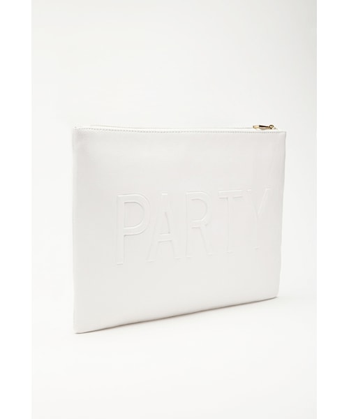 FOREVER 21(フォーエバー トゥエンティーワン)の「FOREVER 21+ Let's Party Faux Leather Clutch(クラッチバッグ・レディース・Black/Blue/Cream・One size)」の13枚目の写真