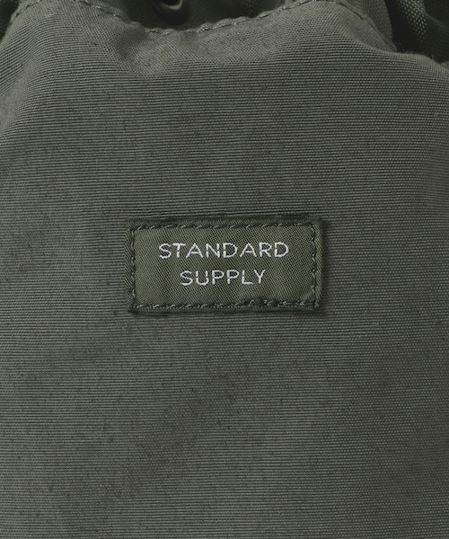 STANDARD SUPPLY(スタンダードサプライ)の「『別注』STANDARD SUPPLY×DOORS 20th 2wayDRAWSTRINGBAG(バッグ・メンズ・BLACK/FOLIAGE・one)」の12枚目の写真