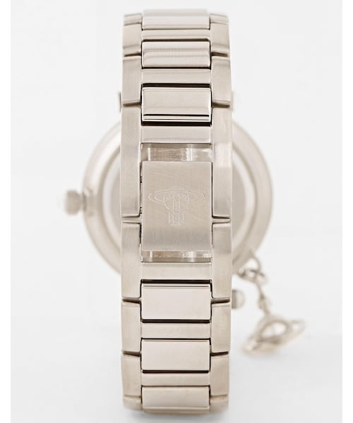 Vivienne Westwood（ヴィヴィアンウエストウッド）の「Vivienne Westwood Numerals With Orb Charm Watch（アナログ腕時計・レディース・silver）」の2枚目の写真