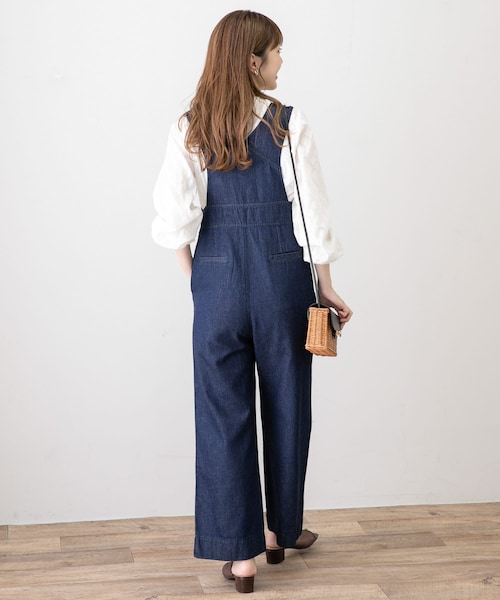 URBAN RESEARCH Sonny Label（アーバンリサーチサニーレーベル）の「ドビーエアリーコットンギャザーブラウス（トップス・レディース・オフ/ブラック/ブルーグレー・FREE）」の13枚目の写真