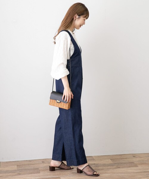 URBAN RESEARCH Sonny Label（アーバンリサーチサニーレーベル）の「ドビーエアリーコットンギャザーブラウス（トップス・レディース・オフ/ブラック/ブルーグレー・FREE）」の12枚目の写真