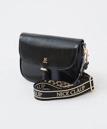 one after another NICE CLAUP | エンブレム付きフラップショルダーバッグ(ショルダーバッグ)