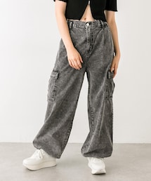 OLIVE des OLIVE | デニムカーゴパンツ(カーゴパンツ)