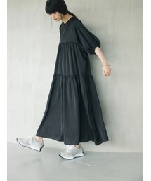 Green　Parks | 【予約】armonia. ティアード切り替えワンピース(ワンピース/ドレス)