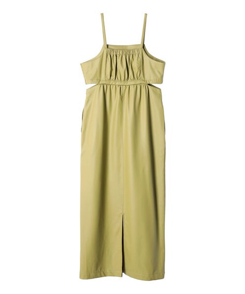 Green Parks(グリーンパークス)の「【予約】KBF 2WAYフェイクレザージャンスカ(ワンピース/ドレス・ブラック/ピスタチオ・F)」の4枚目の写真