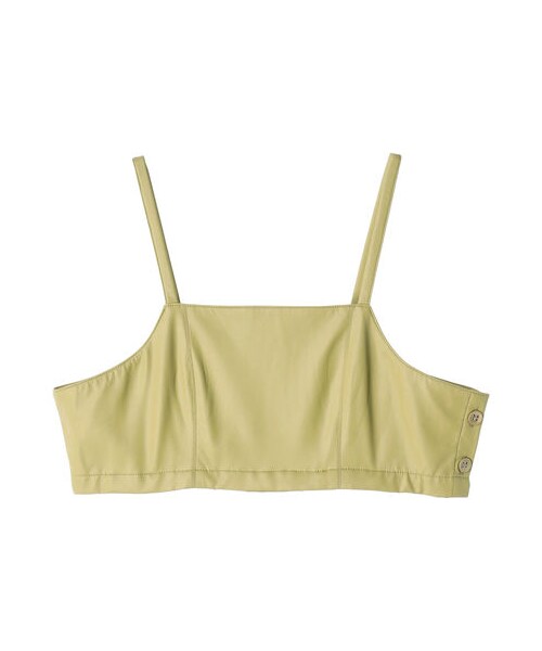 Green Parks(グリーンパークス)の「【予約】KBF 2WAYフェイクレザージャンスカ(ワンピース/ドレス・ブラック/ピスタチオ・F)」の11枚目の写真