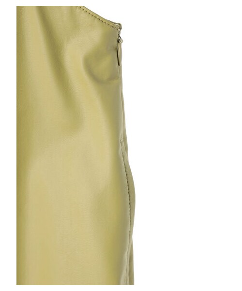 Green Parks(グリーンパークス)の「【予約】KBF 2WAYフェイクレザージャンスカ(ワンピース/ドレス・ブラック/ピスタチオ・F)」の9枚目の写真