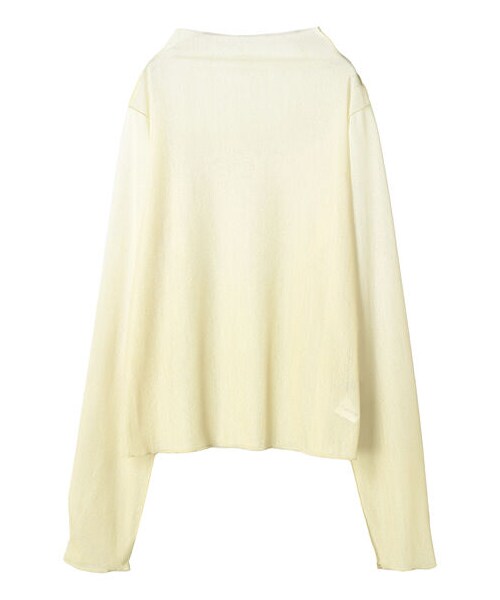 Green　Parks（グリーンパークス）の「【予約】KBF シアーグラデーションインナー（トップス・グレー/ベージュ/グリーン・F）」の11枚目の写真