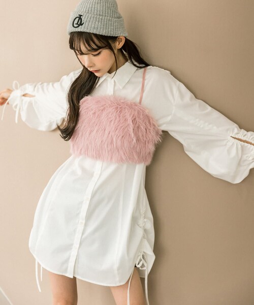 OLIVE des OLIVE（オリーブデオリーブ）の「ふわふわビスチェ