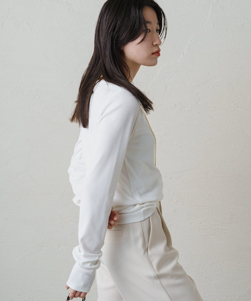 LOUNGEDRESS（ラウンジドレス）の「BASICテレコロンT（Tシャツ