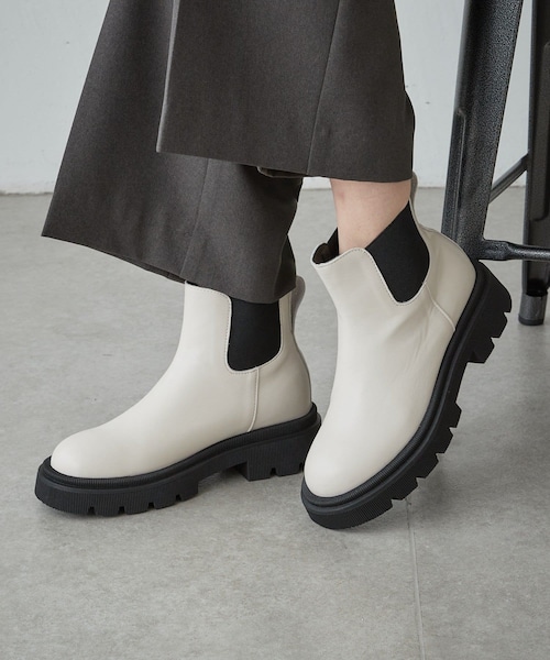 【美品】LUI'S ルイス ショートサイドゴアレザーブーツ Lui's（ルイス）の「ショートサイドゴアブーツ（ブーツ）」 - WEAR