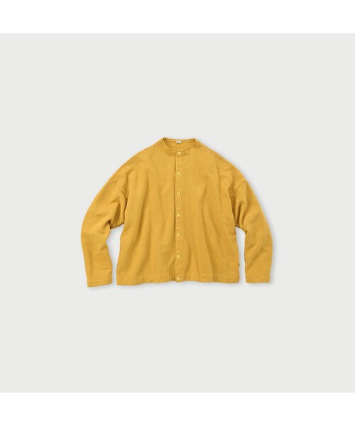 45R（フォーティファイブアール）の「裏毛の17色四角カーディガン MEN