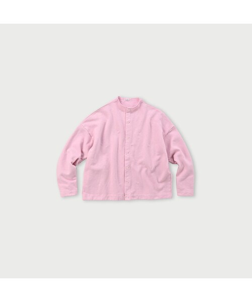 45R（フォーティファイブアール）の「裏毛の17色四角カーディガン MEN