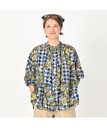 45R（フォーティファイブアール）の「インドカディフラワーギンガム