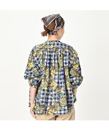 45R（フォーティファイブアール）の「インドカディフラワーギンガム