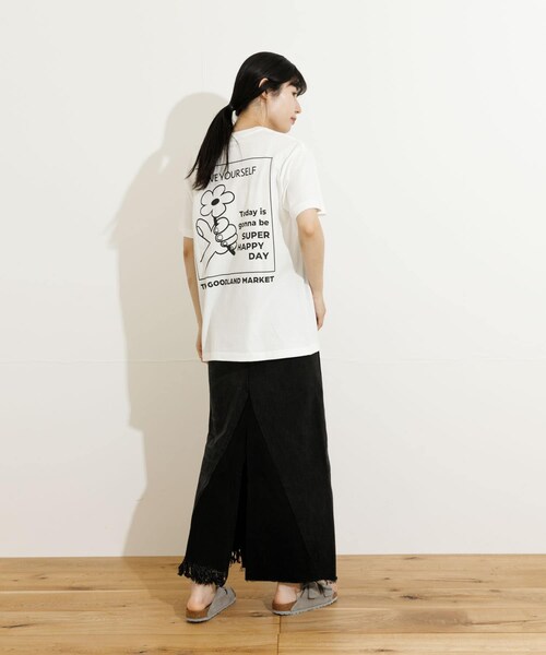 77circa(ナナナナサーカ)の「77circa long denim skirt 26(スカート・レディース・black1/black2/blue1/blue2・26)」の9枚目の写真