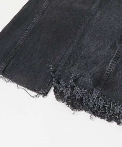 77circa(ナナナナサーカ)の「77circa long denim skirt 26(スカート・レディース・black1/black2/blue1/blue2・26)」の12枚目の写真