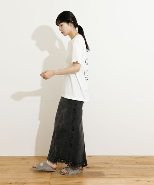 77circa(ナナナナサーカ)の「77circa long denim skirt 26(スカート・レディース・black1/black2/blue1/blue2・26)」の18枚目の写真