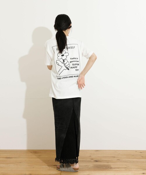 77circa(ナナナナサーカ)の「77circa long denim skirt 26(スカート・レディース・black1/black2/blue1/blue2・26)」の8枚目の写真