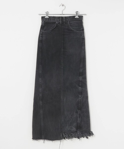 77circa(ナナナナサーカ)の「77circa long denim skirt 26(スカート・レディース・black1/black2/blue1/blue2・26)」の10枚目の写真
