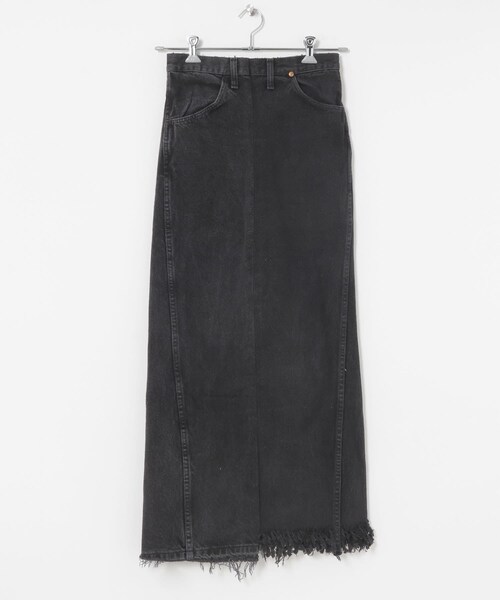 77circa(ナナナナサーカ)の「77circa long denim skirt 28(スカート・レディース・black1/black2/blue1/blue2・28)」の19枚目の写真