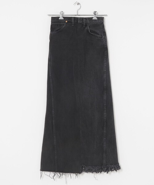 77circa(ナナナナサーカ)の「77circa long denim skirt 28(スカート・レディース・black1/black2/blue1/blue2・28)」の9枚目の写真