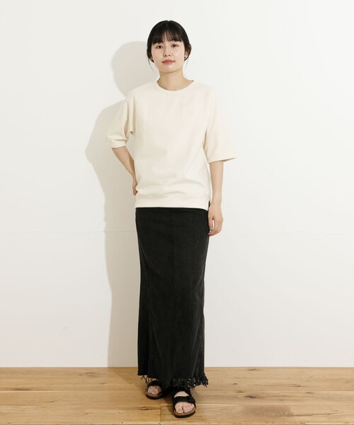 77circa(ナナナナサーカ)の「77circa long denim skirt 28(スカート・レディース・black1/black2/blue1/blue2・28)」の6枚目の写真