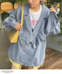 りー♡ フリルボリュームスリーブテーラージャケット CIAOPANIC（チャオパニック）の「【HELLO.SANFRANCISCO】フリル