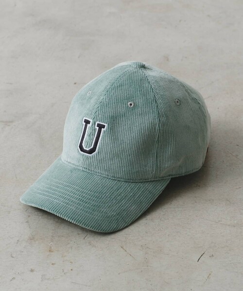 CIAOPANIC TYPY（チャオパニックティピー）の「【UNIVERSAL OVERALL】コーデュロイロゴキャップ（キャップ・レディース・アイボリー/サックスブルー/ピンク/ブラック・ONE）」の3枚目の写真