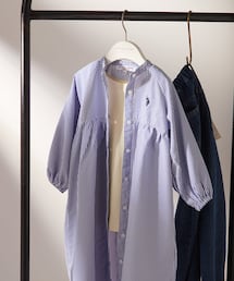 CIAOPANIC TYPY | 【KIDS】【U.S. POLO ASSN】ワンポイント刺繍シャツワンピース(シャツワンピース)