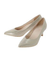 YECCA VECCA | メタルラインラメパンプス(シューズ)