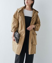 REMI RELIEF × GALLARDAGALANTE コート黒 GALLARDAGALANTE（ガリャルダガランテ）の「【REMI RELIEF】撥水