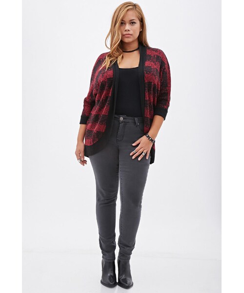 FOREVER 21（フォーエバー トゥエンティーワン）の「FOREVER 21+ Low-Rise Skinny Jeans（デニムパンツ・レディース・Grey/Denim・14/12/18/20/16）」の4枚目の写真