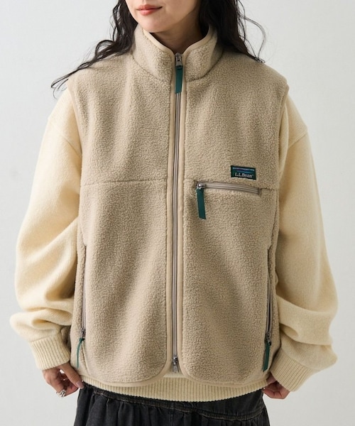 L.L.Bean（エルエルビーン）の「【送料無料】Topsham Boa Fleece Vest