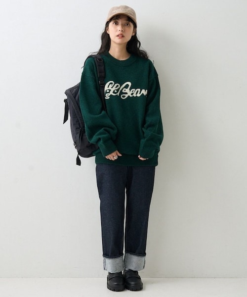 L.L.Bean（エルエルビーン）の「【送料無料】Woolwich Sweater Script