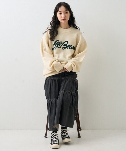 L.L.Bean（エルエルビーン）の「【送料無料】Woolwich Sweater Script