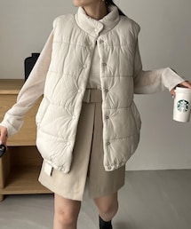 CAPRICIEUX LE'MAGE | 中綿ダウンベスト(ダウンベスト)