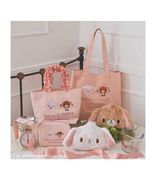 Maison de FLEUR（メゾンドフルール）の「Sugarbunnies イースターサテンリボン（その他・ピーチ・F）」の2枚目の写真