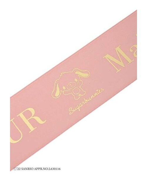 Maison de FLEUR（メゾンドフルール）の「Sugarbunnies イースターサテンリボン（その他・ピーチ・F）」の5枚目の写真