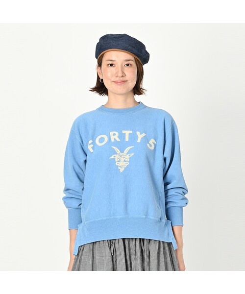 45R（フォーティファイブアール）の「プレミアム度詰裏毛の908クルー