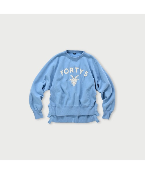 45R（フォーティファイブアール）の「プレミアム度詰裏毛の908クルー