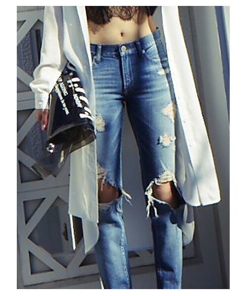 SPIRALGIRL（スパイラルガール）の「ビニールバック（バッグ・レディース・ブラック/ゴールド/オフホワイト系/シルバー・F）」の5枚目の写真